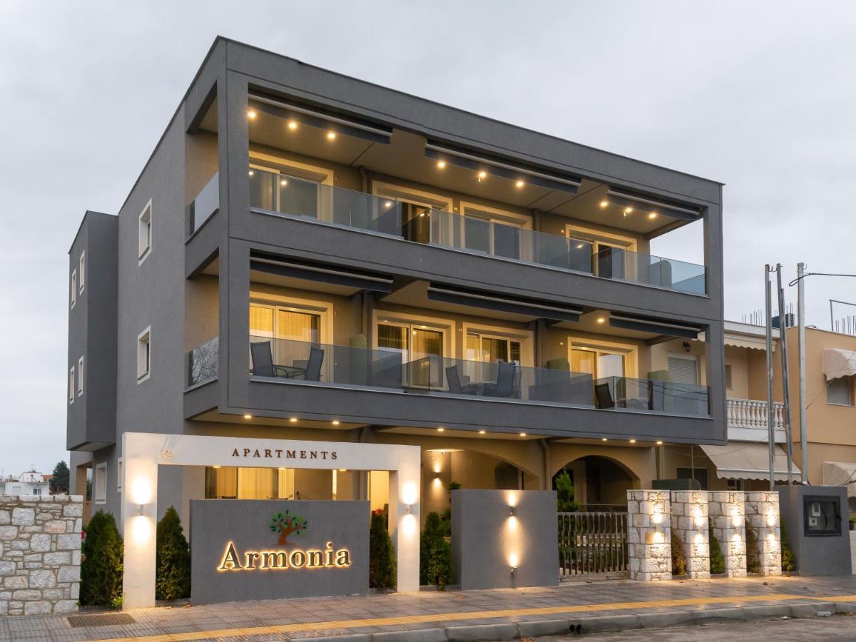 Armonia Apartments Keramotí Exterior foto